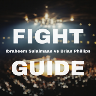 Ibraheem ‘Spider’ Sulaimaan vs Brian Phillips